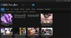 Desktop Screenshot of bbwpornmovs.com